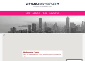 wayanaddistrict.com