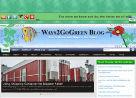Ways2gogreen.com