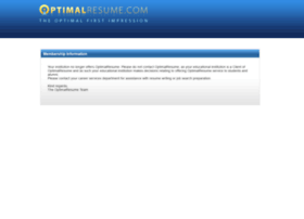 Wcf.optimalresume.com