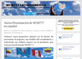 Wcm777latinos.wordpress.com
