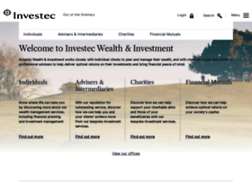 Wealthinvestment.investec.co.uk