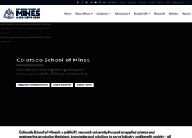 Webapps.mines.edu