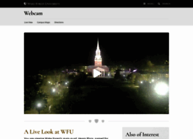 webcam.wfu.edu