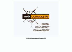 webcompagnie.be