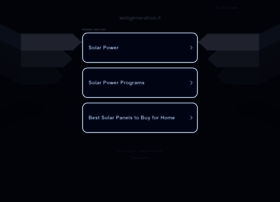 webgeneration.it
