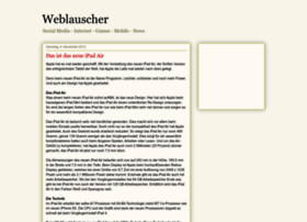 weblauscher.blogspot.com