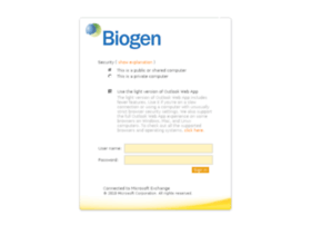 Webmail.biogen.com