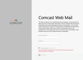 Webmail.comcast.com