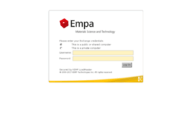 Webmail.empa.ch