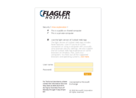Webmail.flaglerhospital.org
