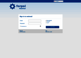 webmail.forpsi.com