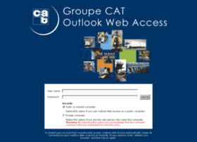 Webmail.groupecat.com