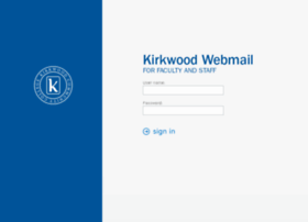 Webmail.kirkwood.edu