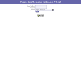 Webmail.raffles-design-institute.com