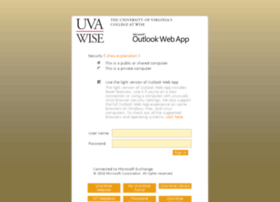 Webmail.uvawise.edu