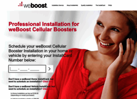 Weboost.installernet.com