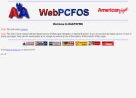 Webpcfos.aa.com