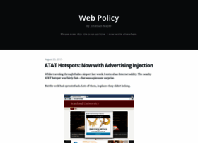 webpolicy.org