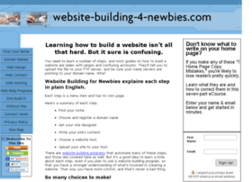 website-building-4-newbies.com