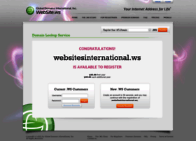 Websitesinternational.ws