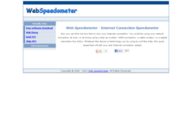 webspeedometer.net