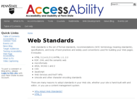 webstandards.psu.edu