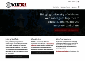 Webtide.ua.edu