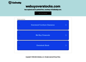Webuyoverstocks.com