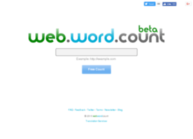 webwordcount.com
