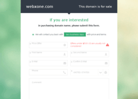 Webxone.com