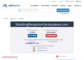Weddingreceptioncenterpieces.com
