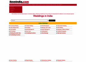 weddings.iloveindia.com