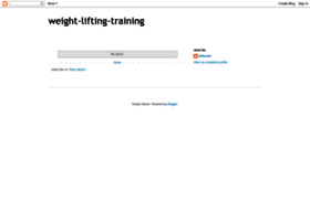weight-lifting-training.blogspot.com