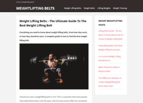 Weightliftingbelts.co.uk
