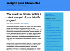 Weightlosschronicles.com