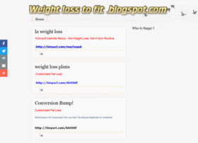 weightlosstofit.blogspot.com