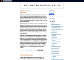 Welcome-shannonblog.blogspot.com