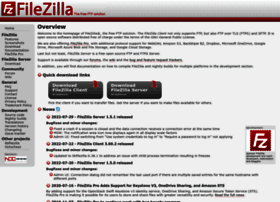 Welcome.filezilla-project.org