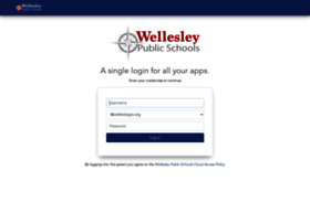 Wellesley-public-schools.clearlogin.com