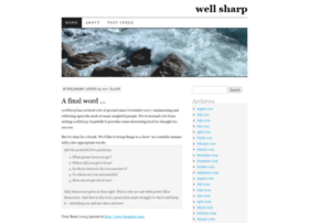Wellsharp.wordpress.com