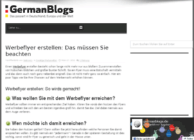 werbe.germanblogs.de