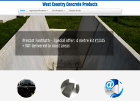 Westcountryconcreteproducts.co.uk