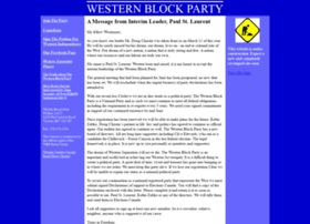 Westernblockparty.com