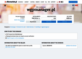 wgpmanager.pl