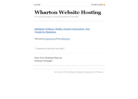 Whartonhosting.com