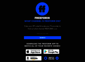 Whatchannelfreeform.com