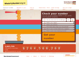 whatsyournumber.org.nz