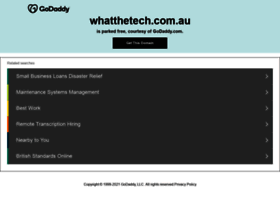 Whatthetech.com.au