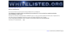 Whitelisted.org