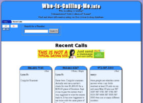 who-is-calling-me.com